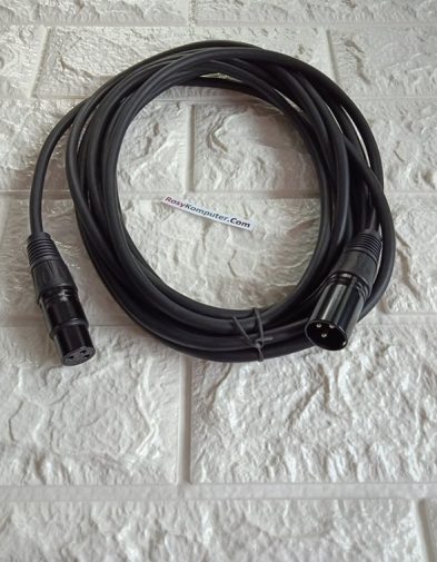 Kabel XLR Microphone Female -Male HQ 5M