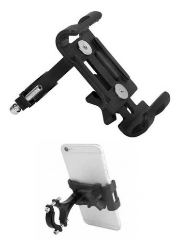 Holder Smartphone di Sepeda motor Aluminium