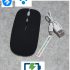 Mouse Combo Wireless + Bluetooth Rechargeable