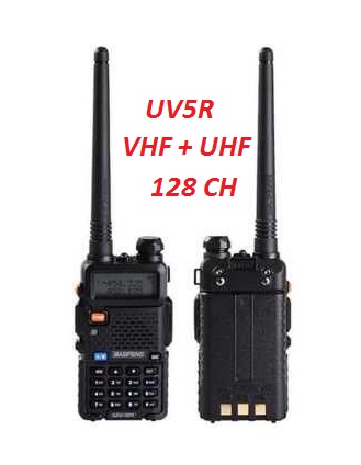 HT Handy Talkie Baofeng UV-5R 128 Channel VHF UHF