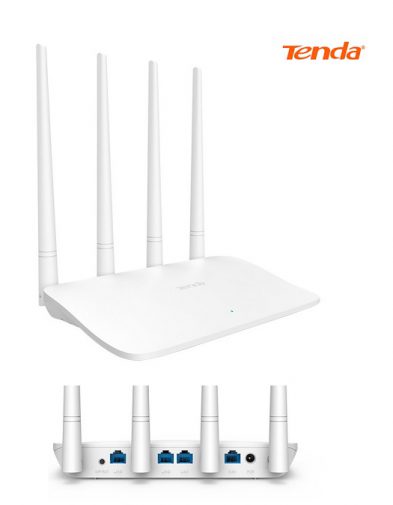 TENDA F6,  Wireless Router 300Mpbs Easy Setup 4 Antena