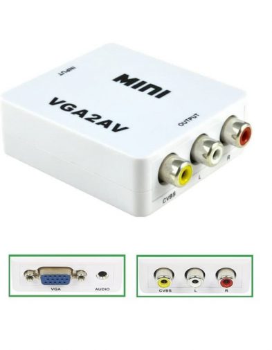 Converter VGA to AV / RCA