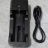 Charger baterai universal usb (aa, aaa, 18650, dll)