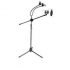 Tripod Stand Microphone + Holder Hp Lazypod 2 , Pop Filter