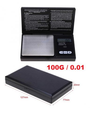 Timbangan Emas digital Mini Pocket Scale Timbangan 100g 0.01g