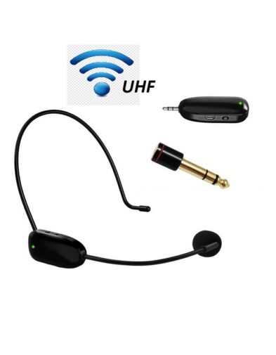 Wireless Microphone Bando Call Center UHF