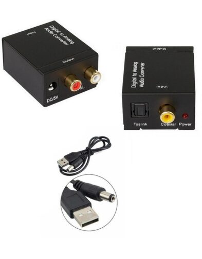 Digital to Analog Audio Converter Power USB