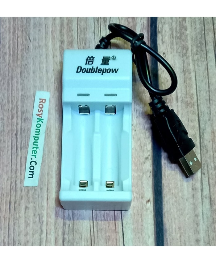 Jual Charger Baterai Aa Aaa Usb 2 Port Rosy Computer Malang