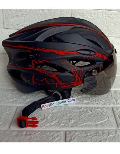 Helm sepeda Roadbike Kaca magnet