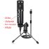 Mic Condenser USB, Audio Control + Tripod