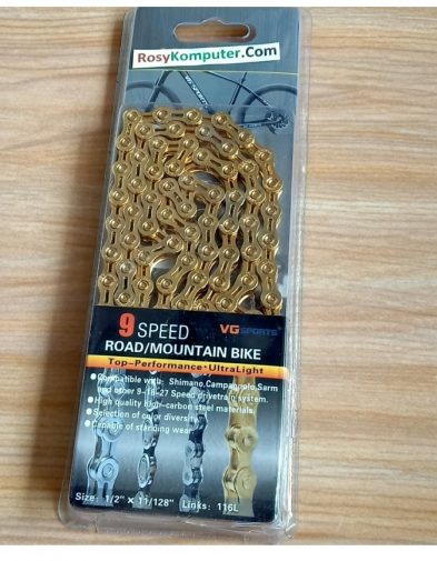 Rantai Sepeda Gold 9 Speed