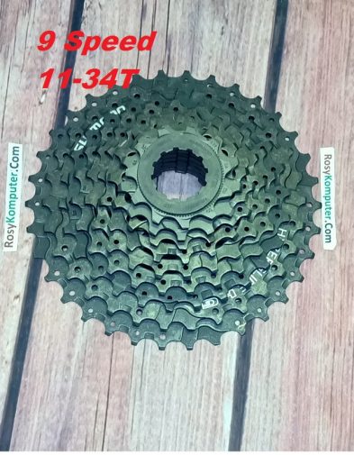 Sprocket 9 Speed Slup, 11-34T Shimano