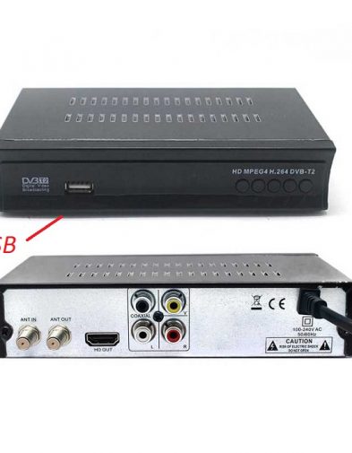 TV Box Digital Satellite Receiver DVB-T2 1080P