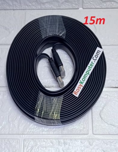 Kabel HDMI 15M Flat