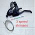 Shifter Shimano 3 Speed Kiri Operan + Handle Rem