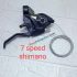 Shifter 7 Speed Shimano + Handle Rem