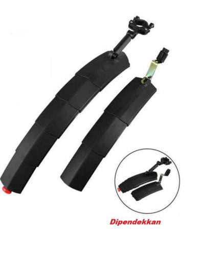 Slebor Spakbor Sepeda Telescopic (dipanjangkan)