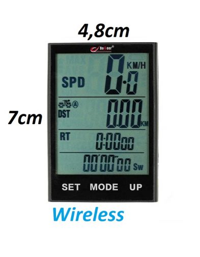 Speedometer Sepeda Wireless Odometer Monitor