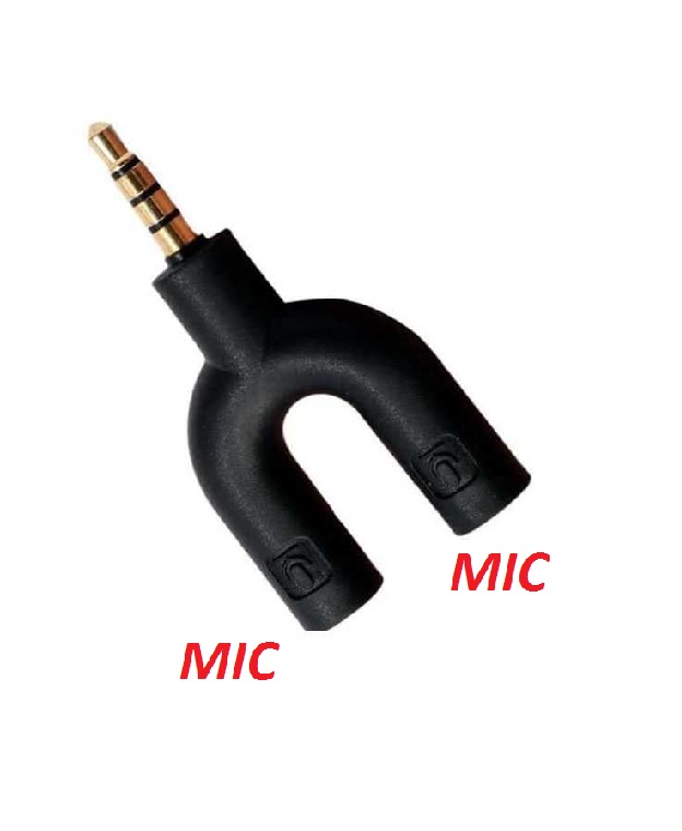 mic audio splitter