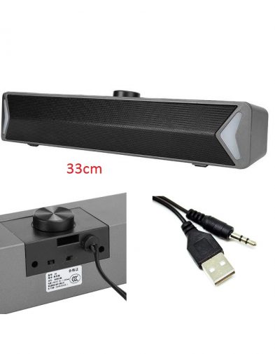 Soundbar Speaker Panjang HiFi Stereo Heavy Bass tuk TV dll