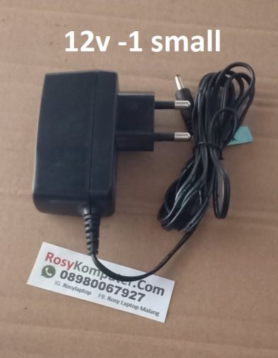 Adaptor 12v – 1A Colokan kecil