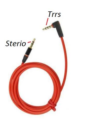 Kabel Audio TRRS to Sterio