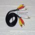 Kabel RCA 3-3 1.5m (merah, kuning, putih)