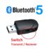 Bluetooth dongle Musik 5.0 Transmitter / Reciever