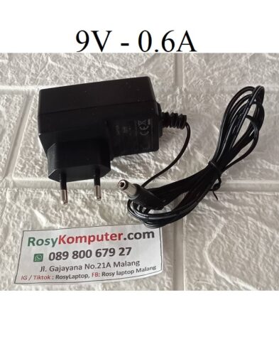 Adaptor 9v – 0.6A