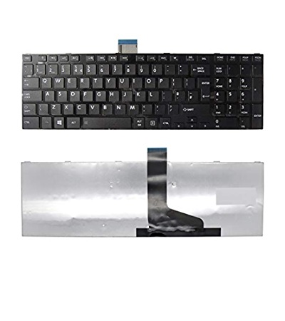 Replacement Black QWERTY Keyboard For Toshiba Satellite C850 C855 L850 L855 Laptops