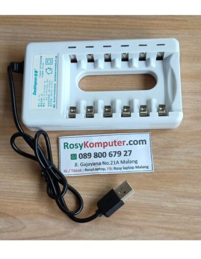 Charger Baterai AA AAA 6 Port USB Doublepow