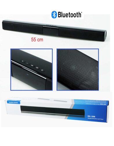 Speaker Soundbar Bluetooh + Remote Stereo Subwoofer