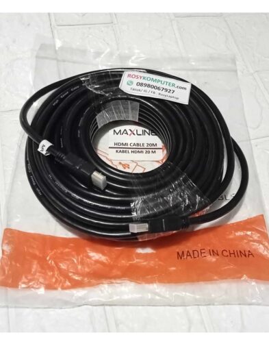 Kabel HDMI 20m Hitam