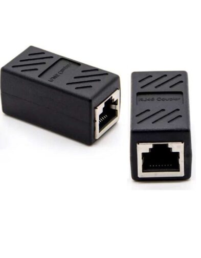 Barel Rj45 / Sambungan kabel lan black