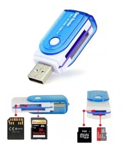 Card Reader 4in1 ( Micro, MMC, SD Card )