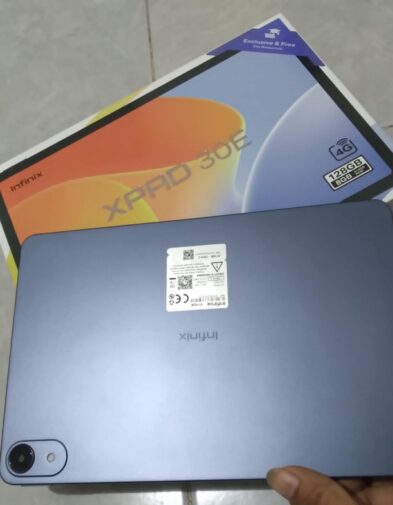 Tablet infinix xpad 30e simcard blm 1bln resmi fullset