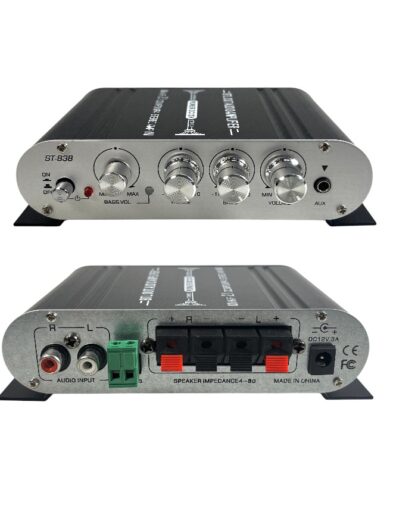 Amplifier Treble Bass Booster, HiFi Stereo
