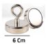 Magnet Kuat Neodymium Gantungan / Cari barang 6cm