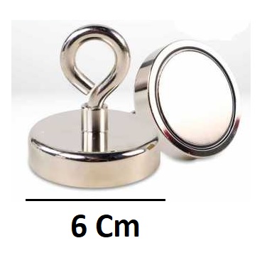Magnet Kuat Neodymium Gantungan / Cari barang 6cm
